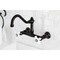 Kingston Brass KS3245PX Two-Handle Wall Mount Bathroom Faucet, Oil Rubbed Bronze KS3245PX - alternate 4